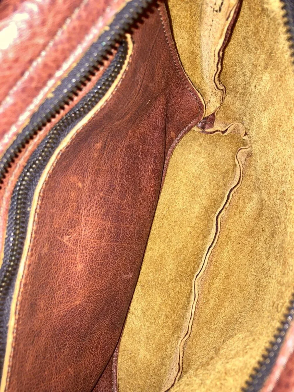 Love 41 Love41 Saddleback Leather London Sling SMALL Bull Dog Tan RARE!!! - Picture 10 of 12